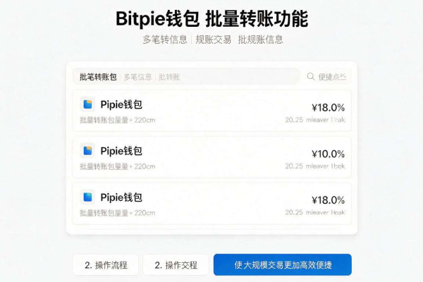 Bitpie钱包批量转账功能使用