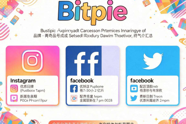 Bitpie官方社交媒体账号汇总