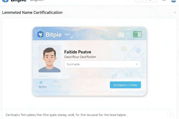 Bitpie法币交易如何完成实名认证