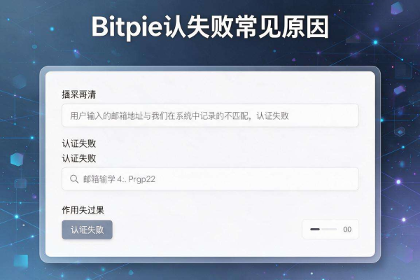 Bitpie认证失败常见原因