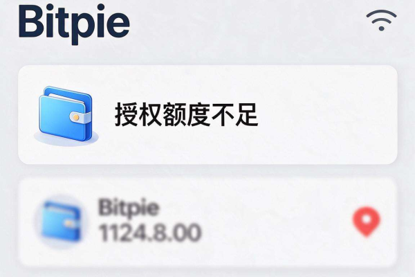 Bitpie提示“授权额度不足”如何解决