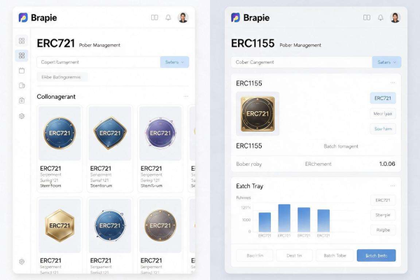 BitpieERC721与ERC1155代币管理区别